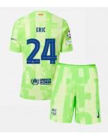 Barcelona Eric Garcia #24 Alternativní dres pro děti 2024-25 Krátký Rukáv (+ trenýrky)